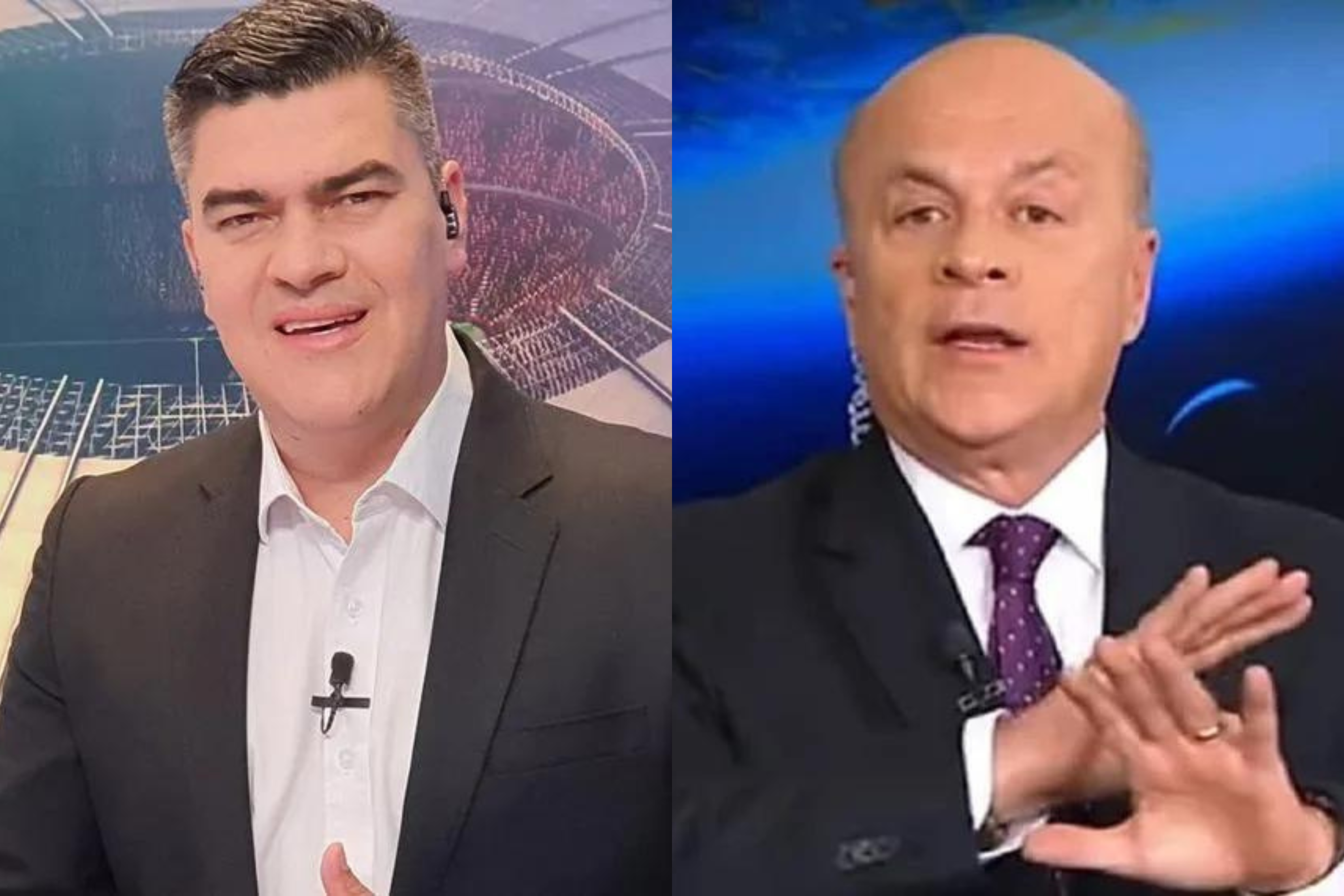 Eduardo Luis y Carlos Antonio Vélez, el papel de Win en el Pasto vs. Nacional