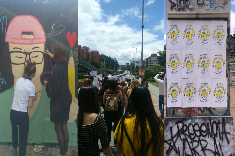 En imágenes: Con murales y mensajes, amigos de Daniela García le rinden un homenaje