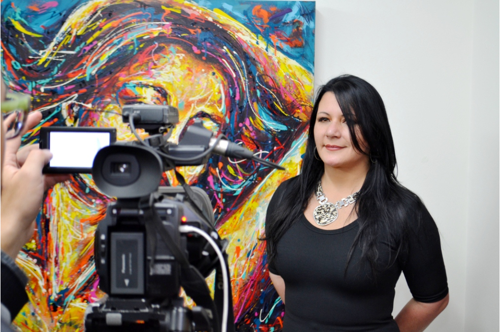 Diana Francia: la artista cuya obra tiene vida propia