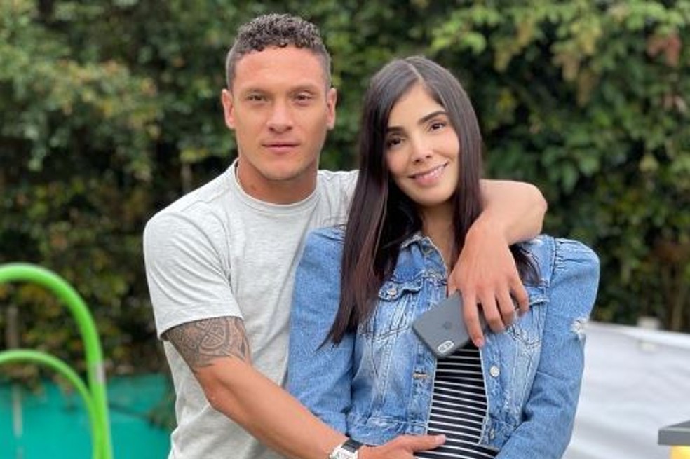 Foto: Andreina Fiallo, ex de Fredy Guarín, presentó a su hijo con Javier Reina