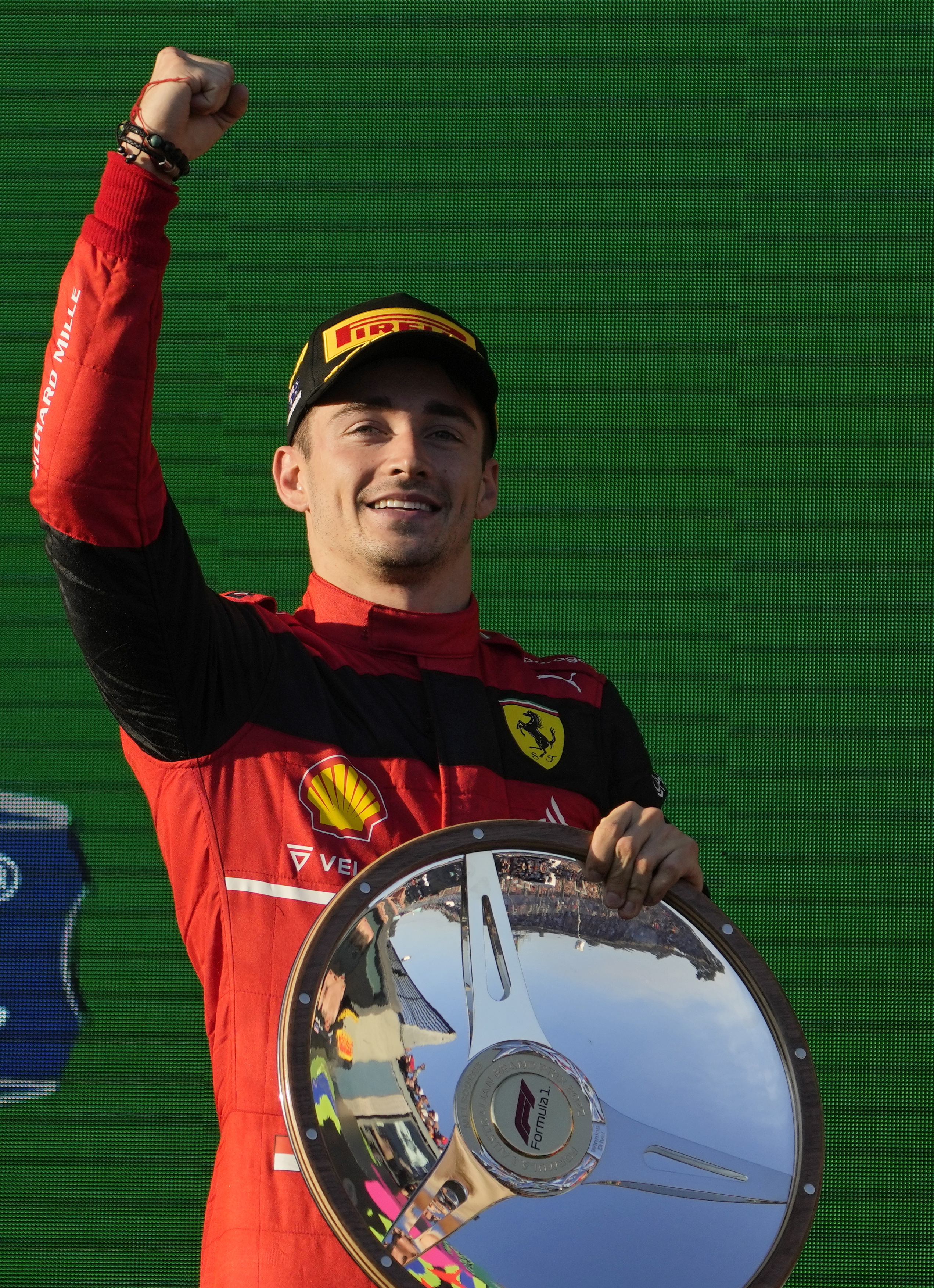 Charles Leclerc ganó el Gran Premio de Australia