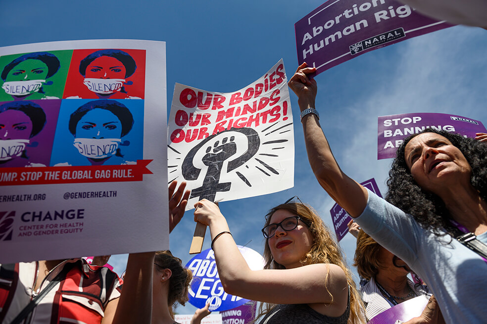 Galería de fotos: protestas en Estados Unidos contra las leyes antiaborto