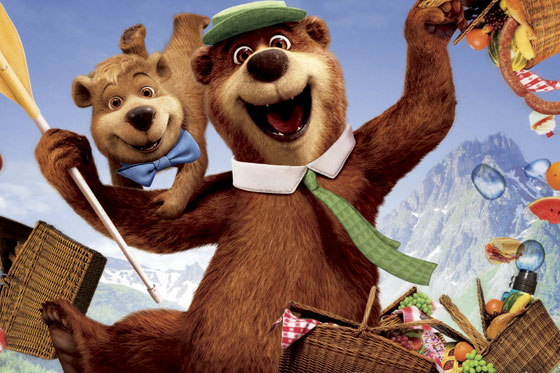 Asista a la función de El Oso Yogi