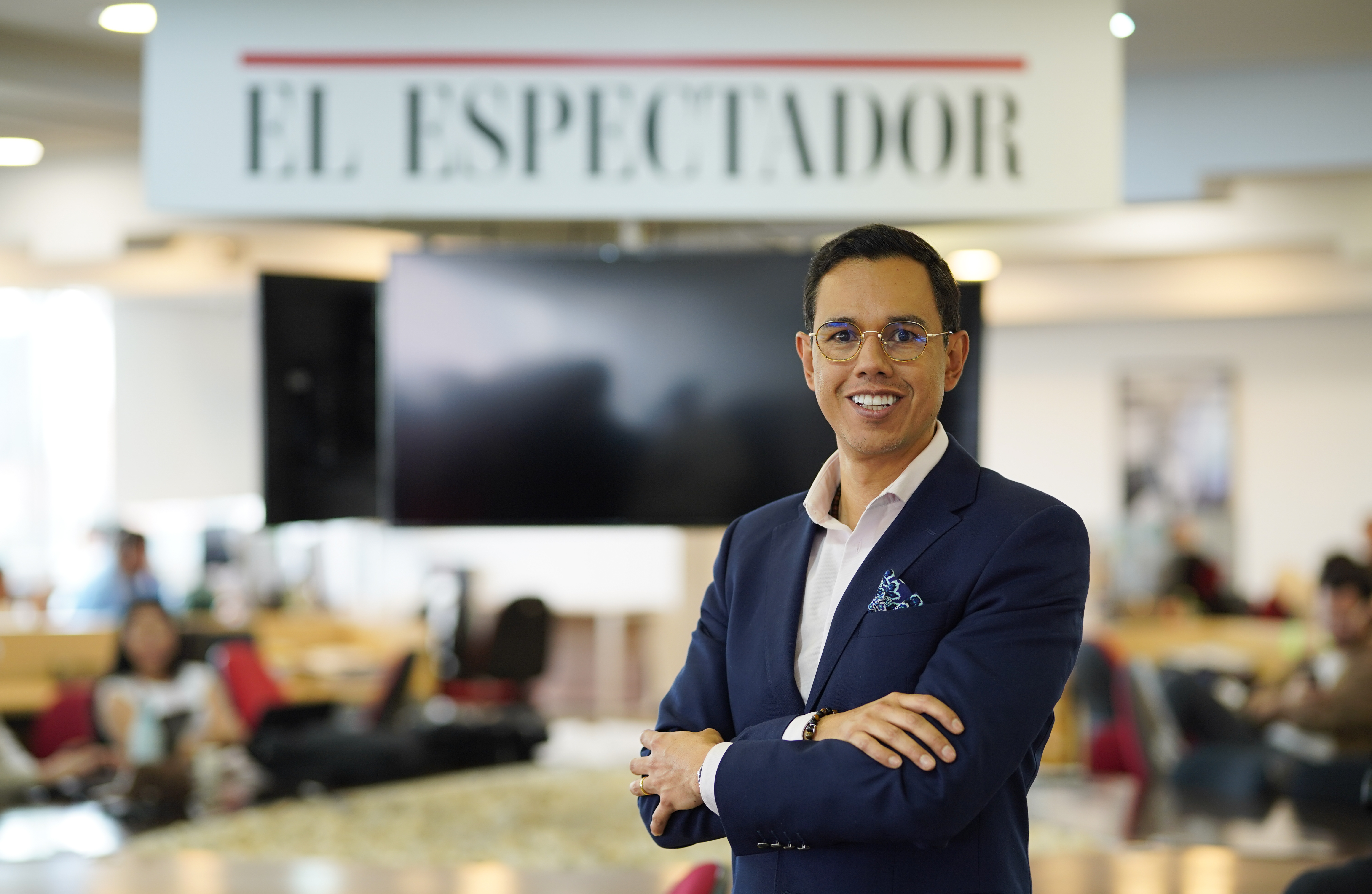 Diego Guauque, periodista de "Séptimo Día".