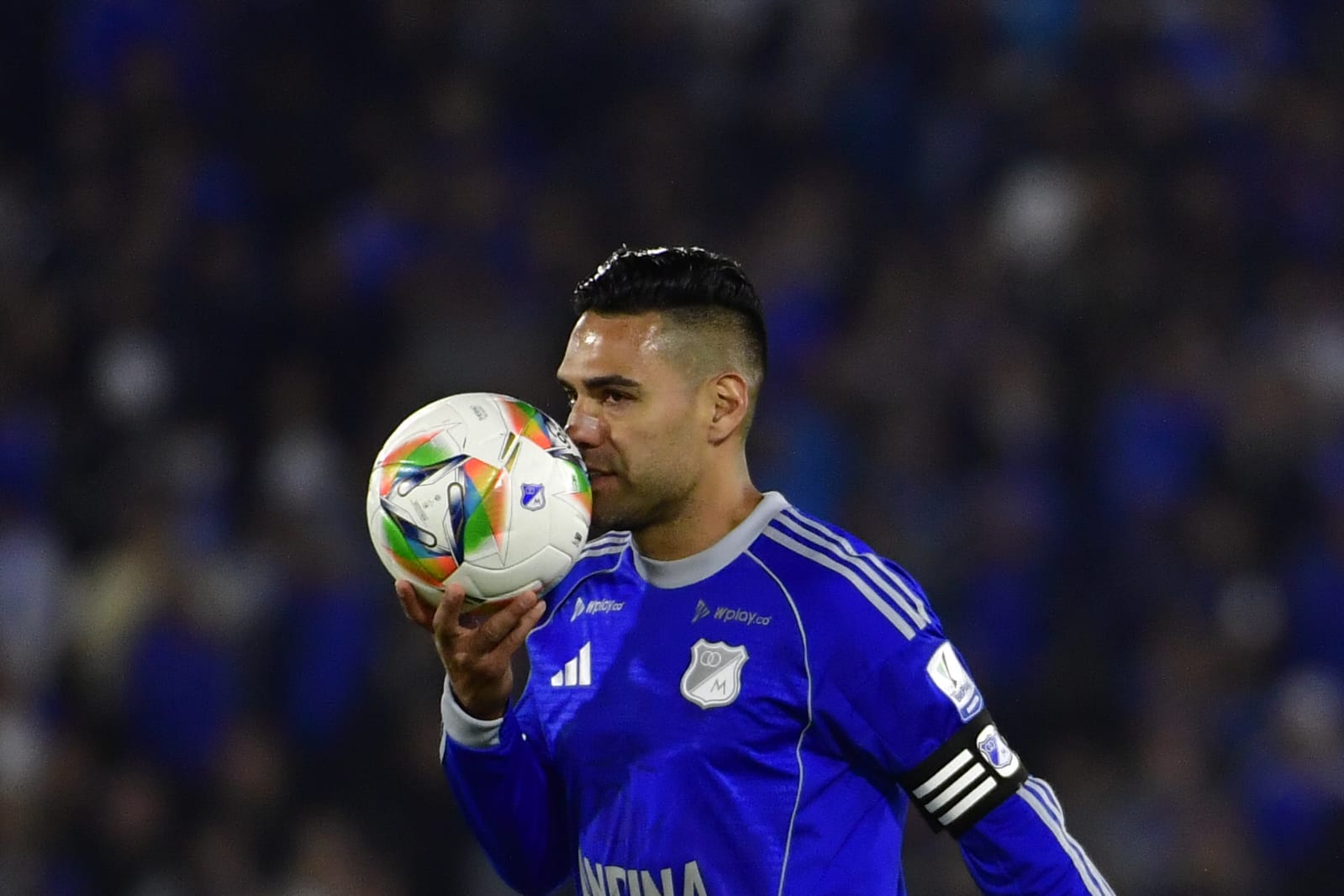 Millonarios, con gol de Falcao, logró su primera victoria del semestre frente a Águilas
