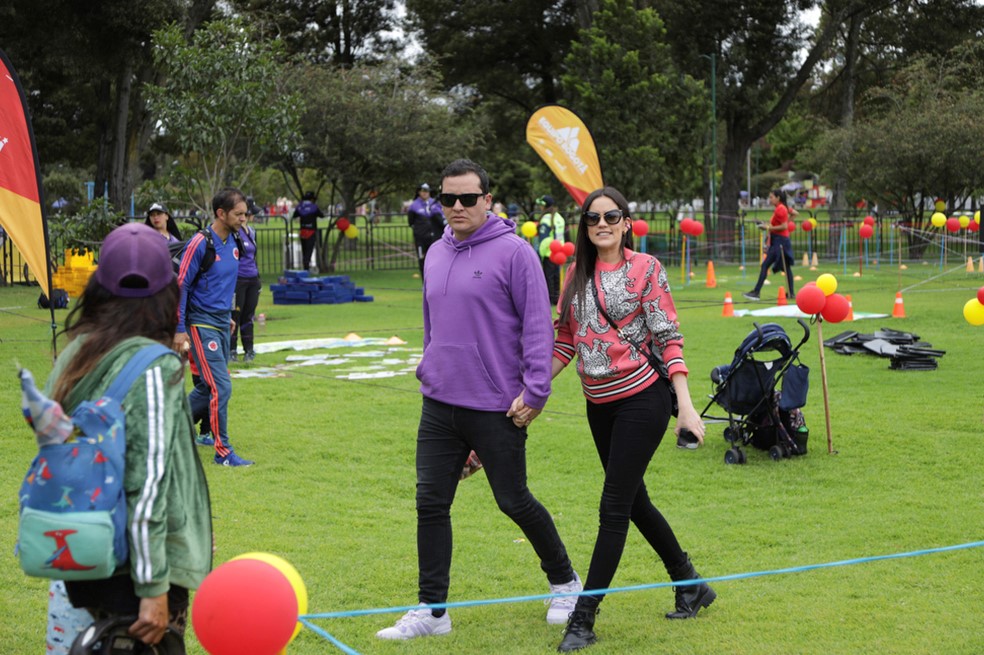 Linda Palma y Diego Pulecio