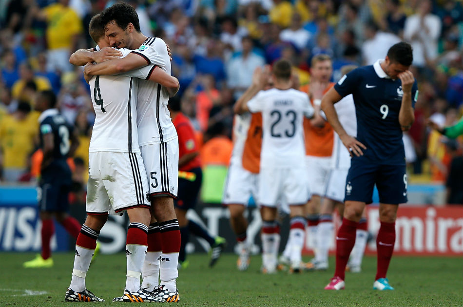 Como en la final del 90, Alemania jugará de blanco y Argentina de azul