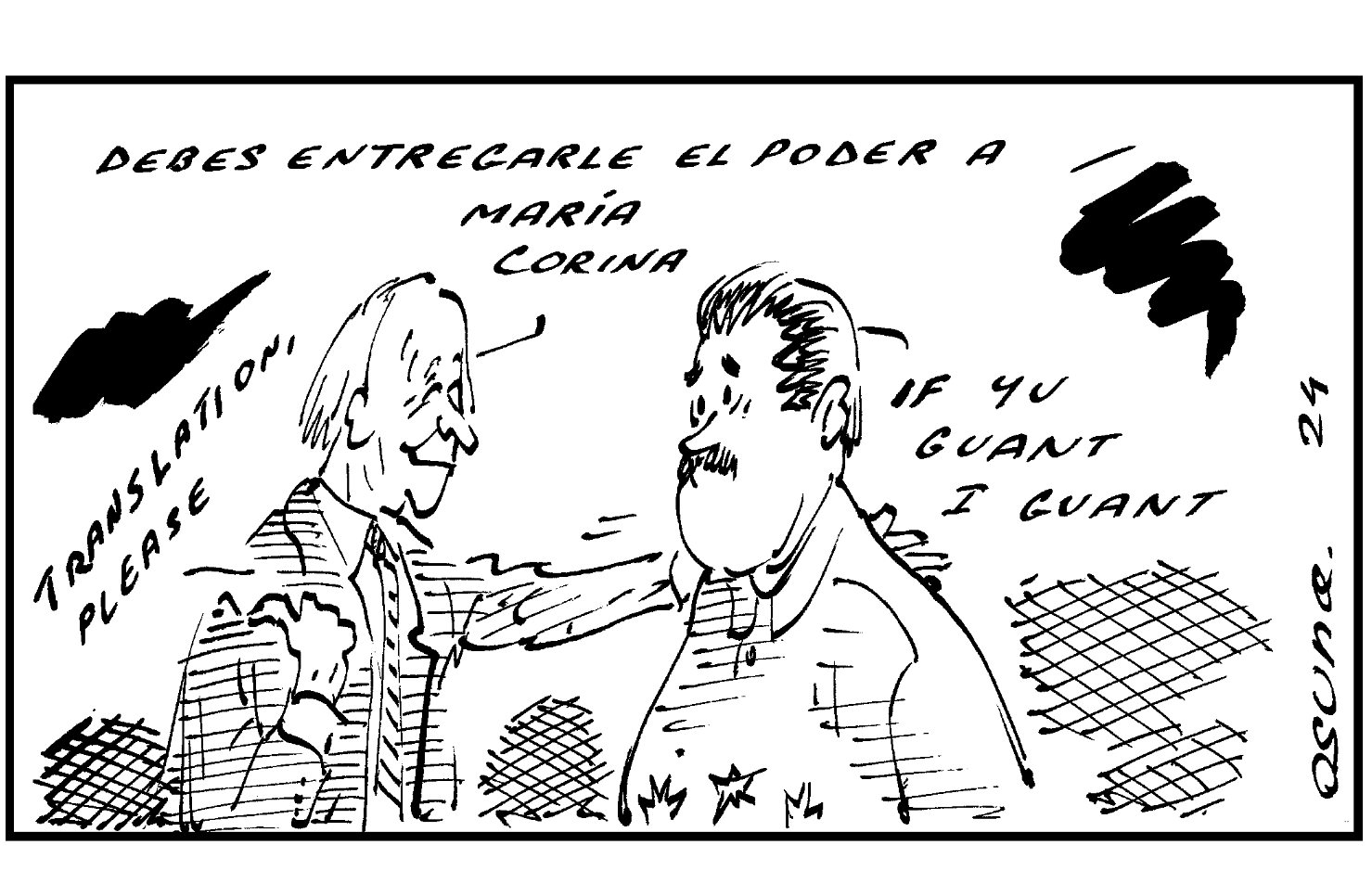 No era de creerle
