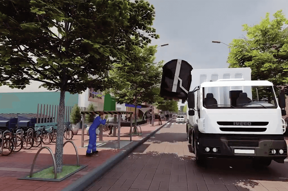 #Vídeo Así funcionará los contenedores soterrados en Bogotá