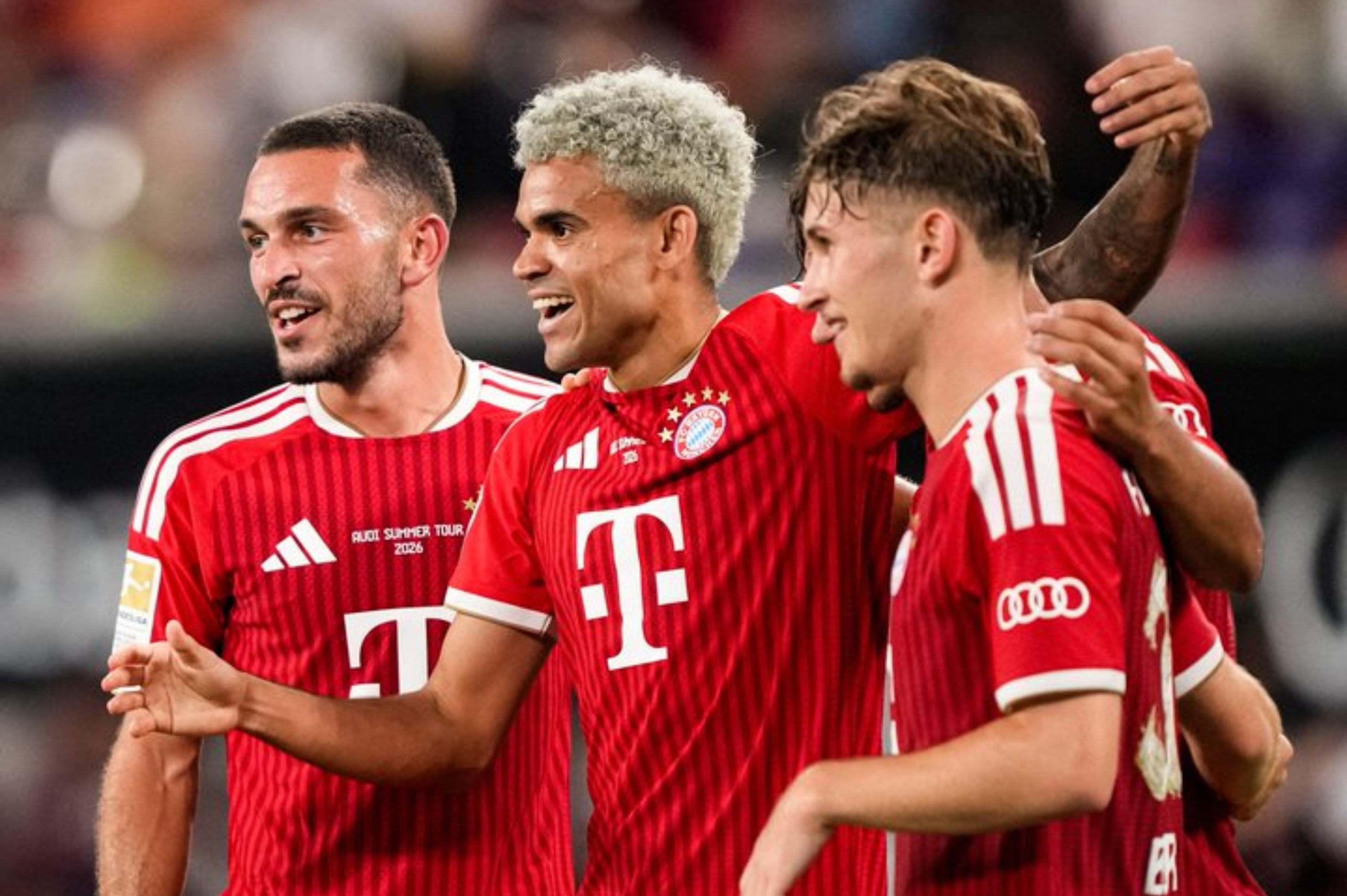 Luis Díaz le hizo tremendo golazo a Aston Villa en amistoso con Bayern Múnich: video