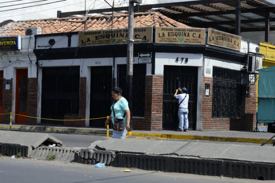 Escasez y tiendas cerradas en el lado venezolano de la frontera