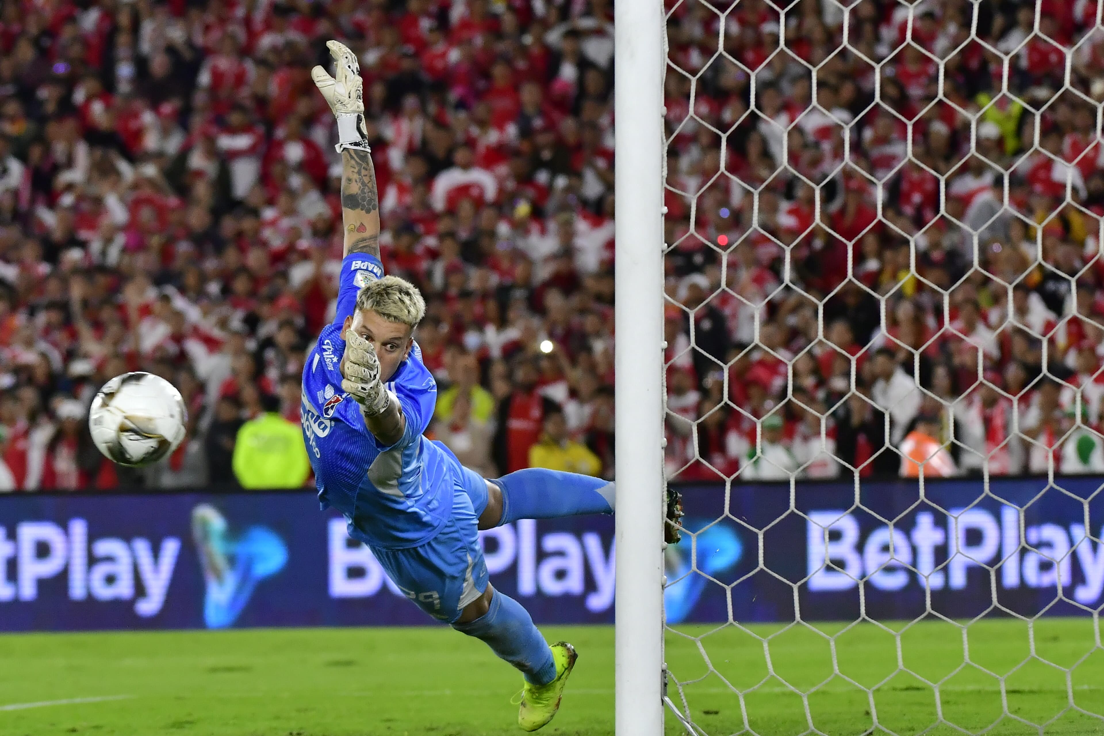El uruguayo Washington Aguerre, de Independiente Medellín, ha sido uno de los porteros más sólidos de este semestre en la Liga BetPlay.