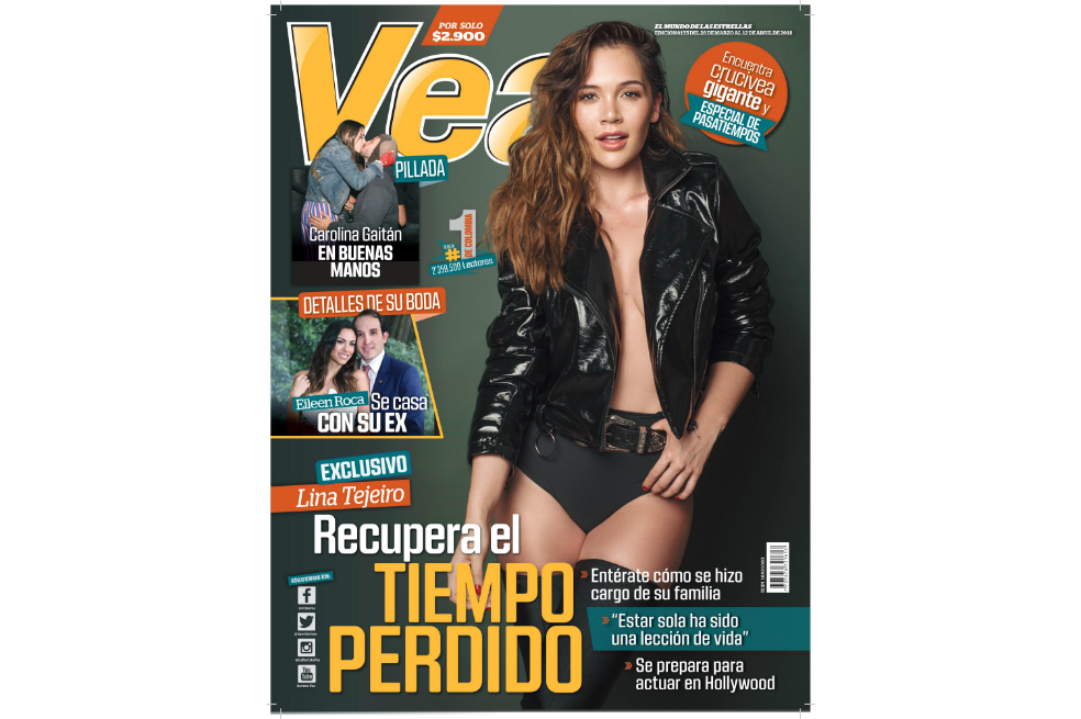 Lina Tejeiro, feliz y renovada
