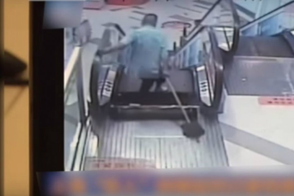 Nuevo accidente en escaleras eléctricas en China