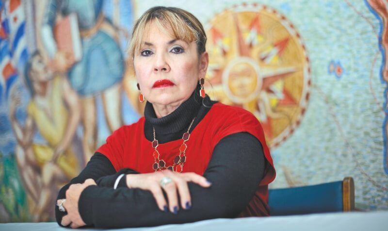 Nelly Villamizar es la encargada de velar por el cumplimiento de la sentencia del Consejo de Estado, que ordenó la descontaminación del río Bogotá.  / Óscar Pérez