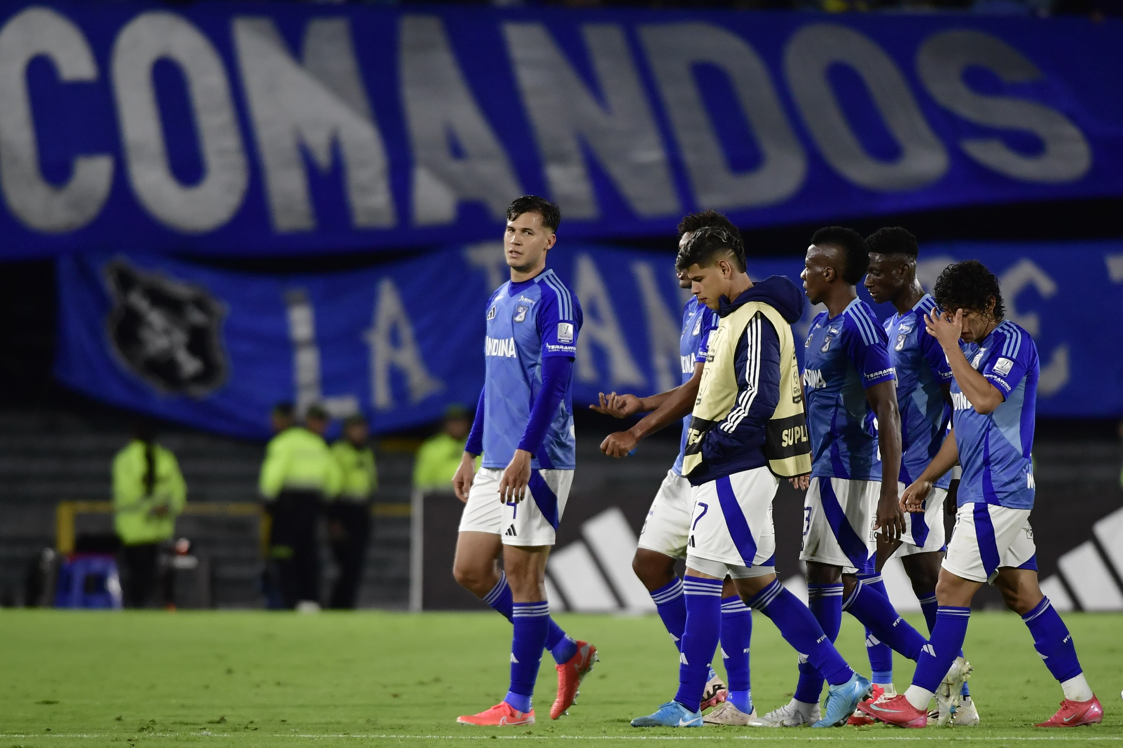 Así se vivió la derrota de Millonarios en El Campín a manos del Medellín