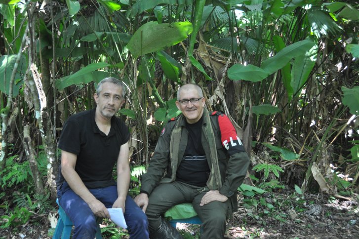 Eln dice estar listo para la paz, entrevista con Antonio García