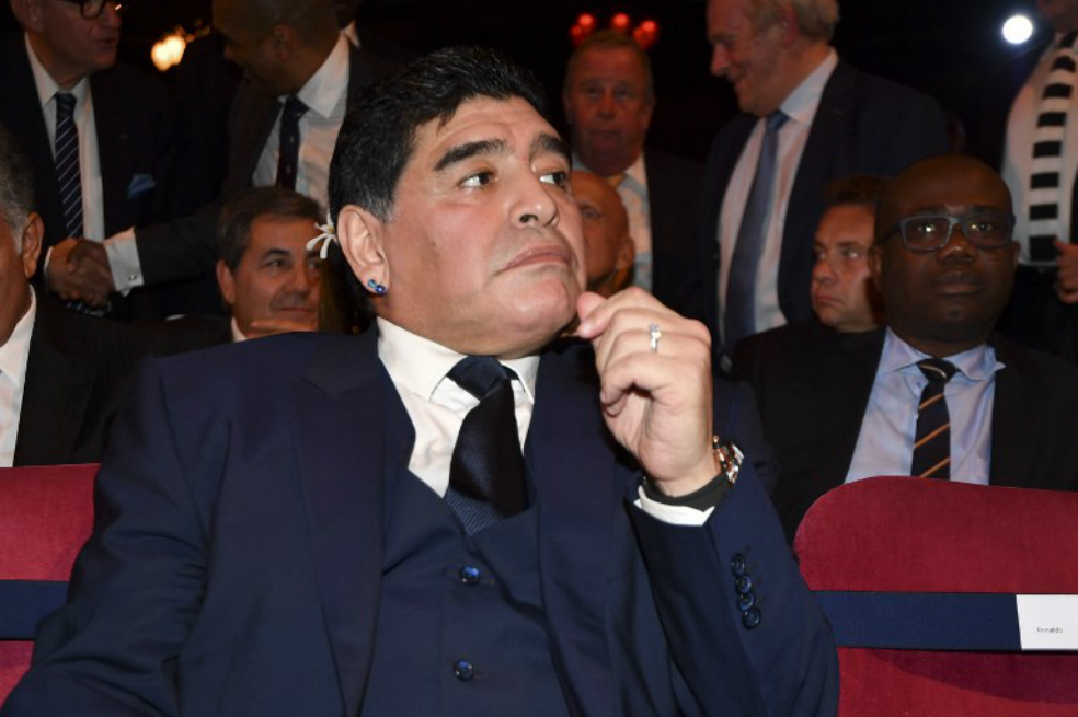 Maradona: «Armani es un buen arquero pero no es un gran arquero»