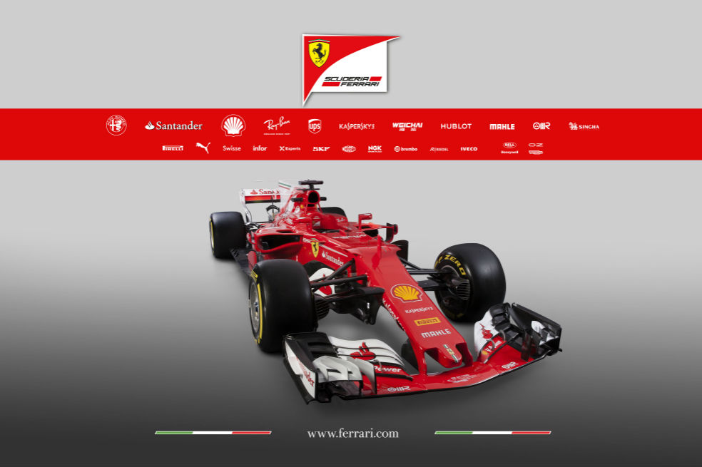 Ferrari develó el «SF10H» para el mundial de Fórmula 1