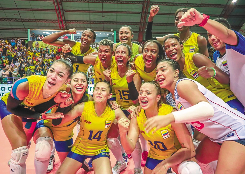 Constancia, fe y unión: valores de la selección femenina de voleibol de Colombia