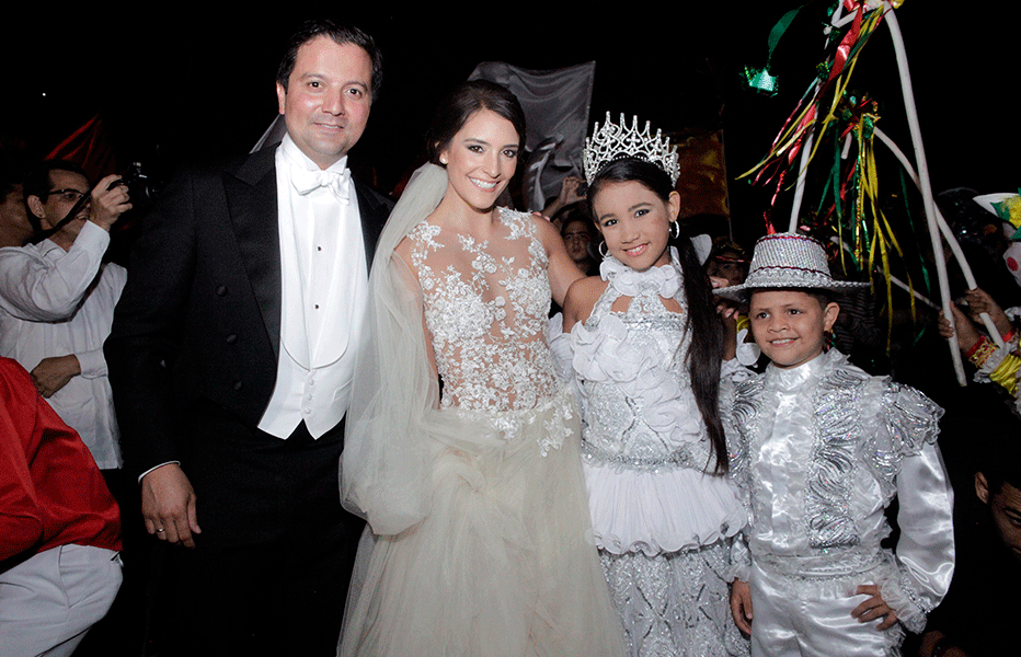 David Luna y Laura García dieron el «Sí» en Barranquilla