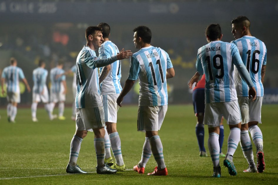 Messi, Di María y Pastore, artífices de la masacre en Concepción