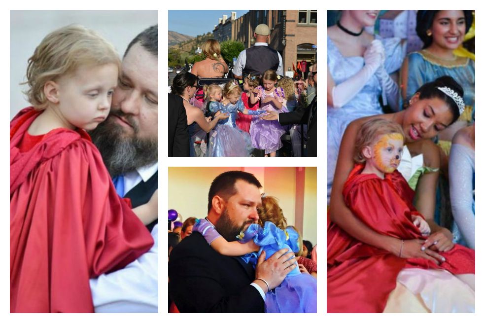 Una conmovedora celebración para la pequeña de 5 años que lucha contra el cáncer