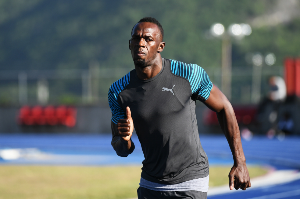 Usain Bolt se pone a punto para su última gran cita
