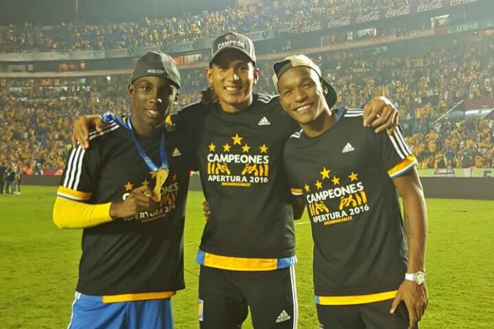 Tres colombianos quedaron campeones con Tigres en el fútbol de México