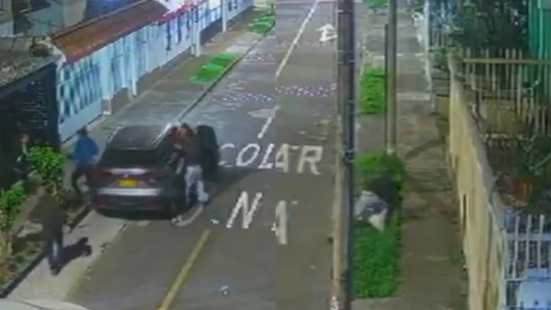 En gallada ladrones intentaron robar camioneta en Normandía: hirieron a la familia