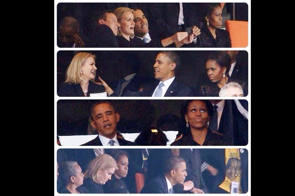 Ataque de celos de Michelle Obama