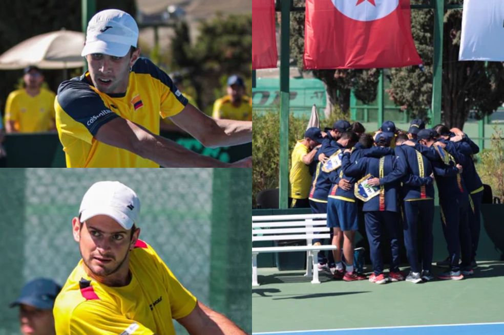 Colombia y un duro traspié en el tenis: perdió su serie de Copa Davis contra Ucrania