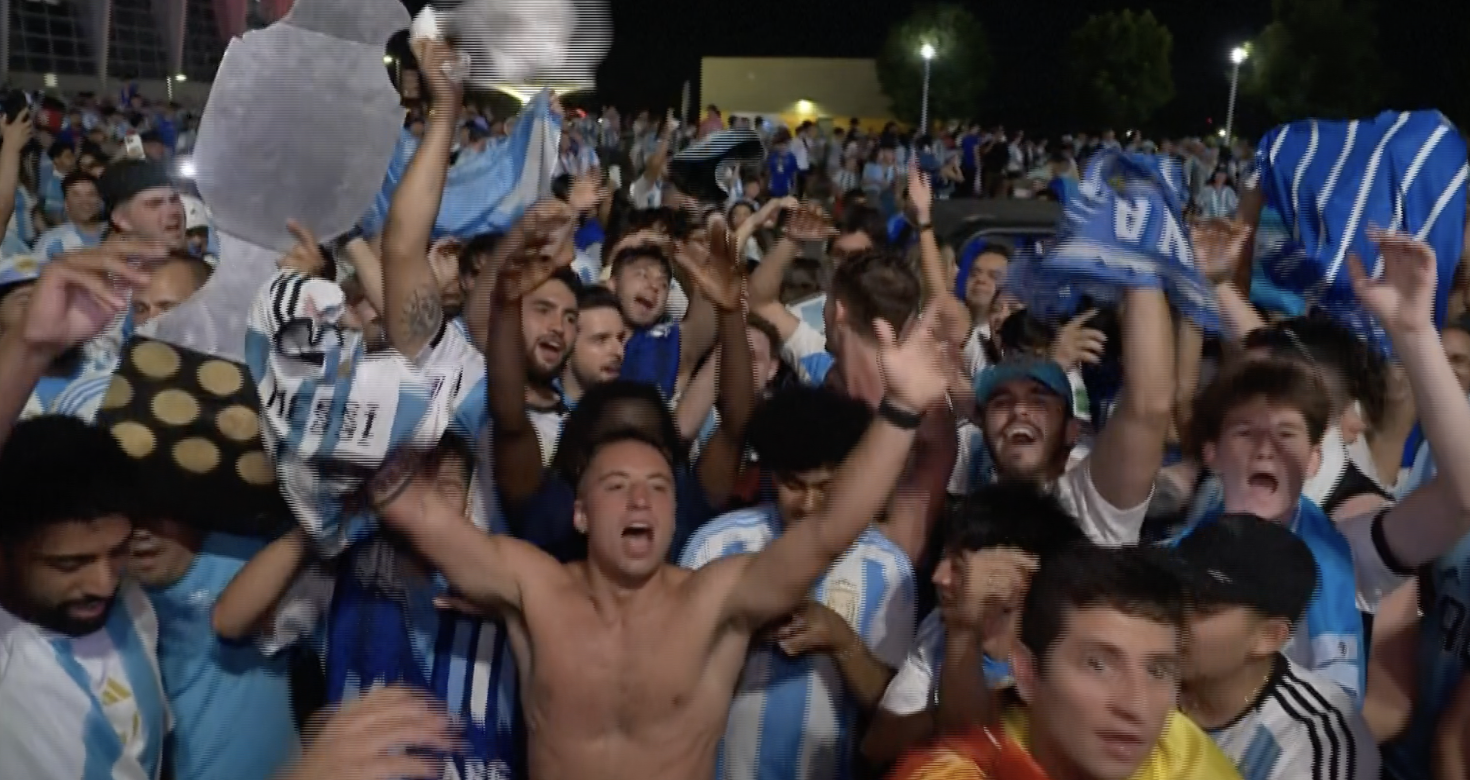 Copa América 2024: argentinos celebraron el debut de su selección