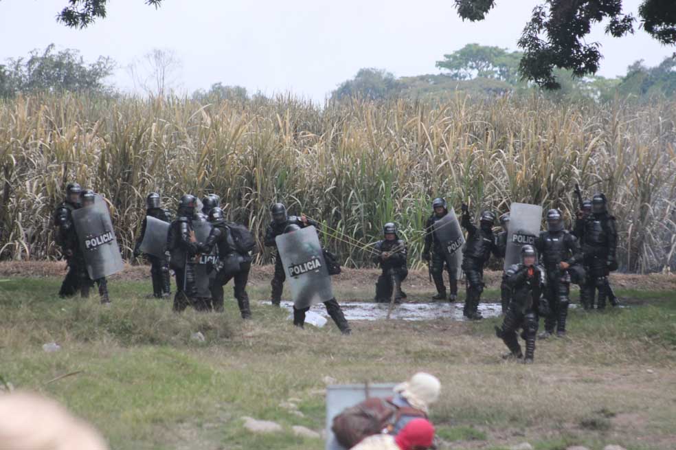 Conflicto por las tierras planas del norte del Cauca