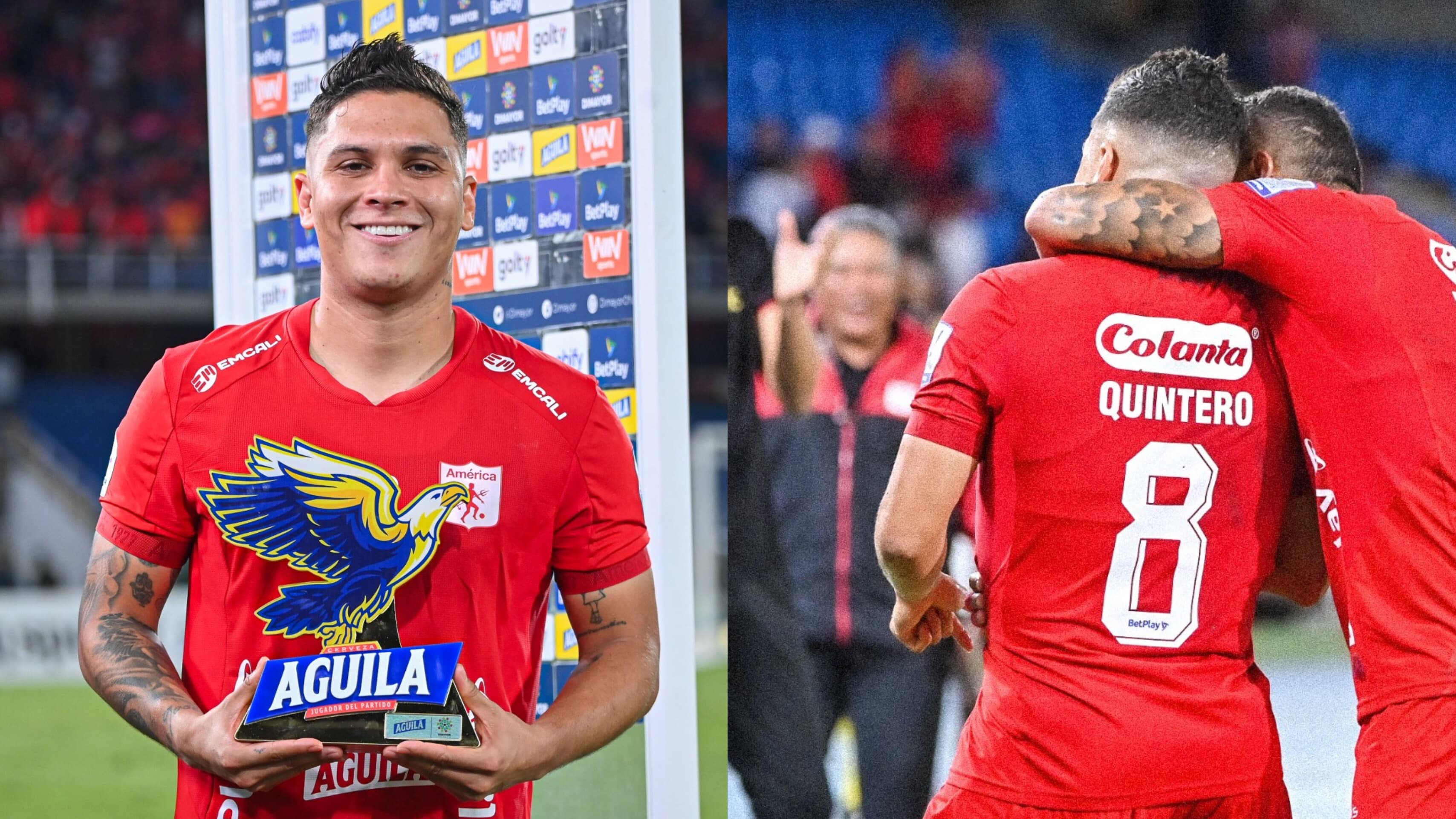 Así fue el exquisito gol de Juanfer Quintero que despierta aplausos en Colombia