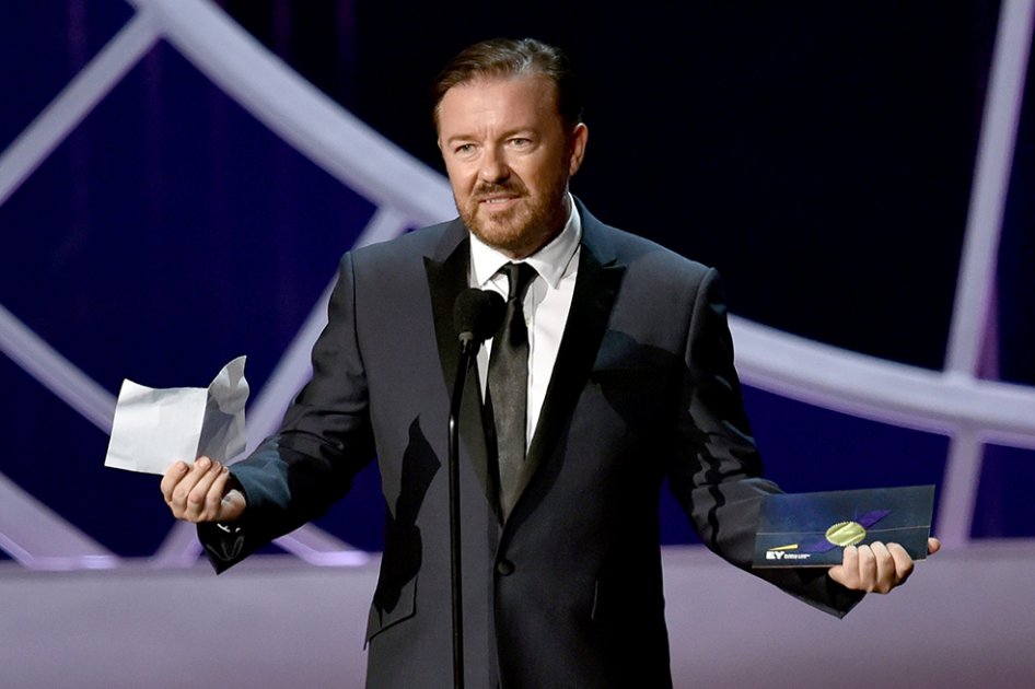 Ricky Gervais regresa como presentador de los Globo de Oro