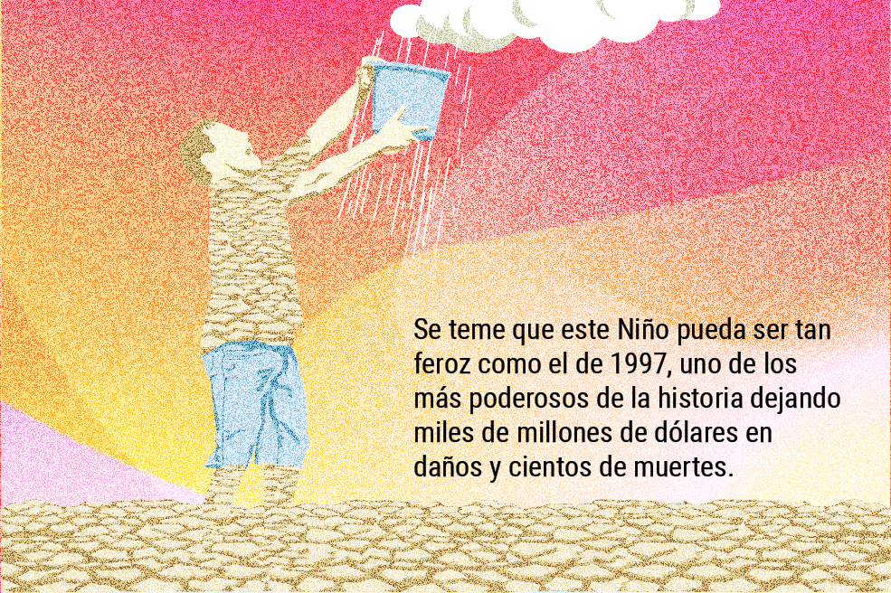 El fenómeno de El Niño, explicado para niños.