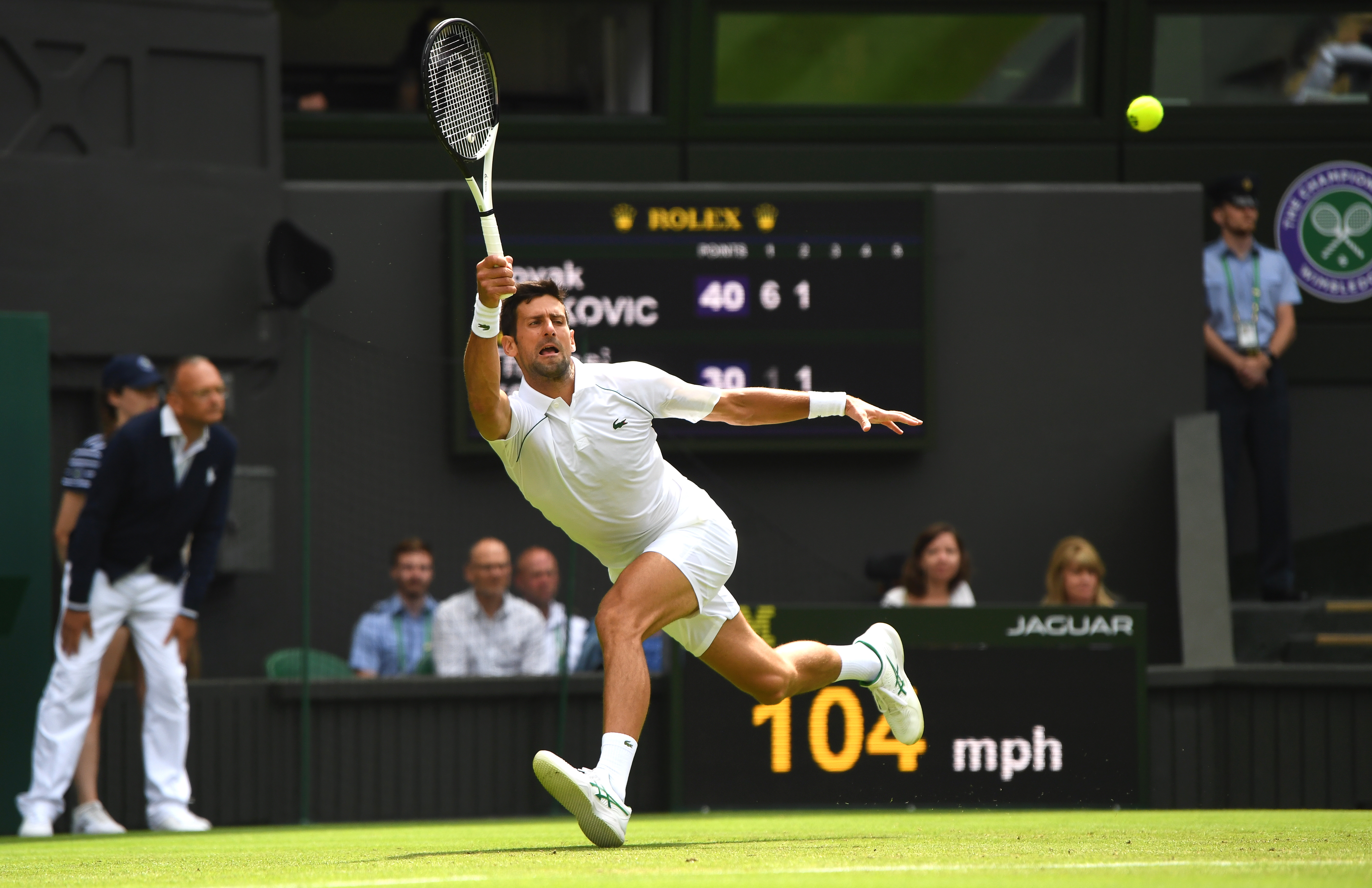 Wimbledon: Novak Djokovic venció a Kokkinakis y avanzó a tercera ronda