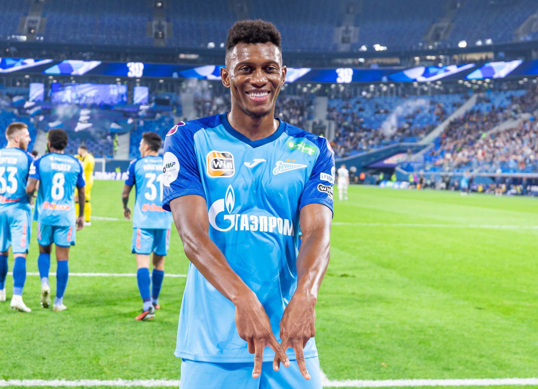 ¡Brutal! Mateo Cassierra anotó cinco goles con el Zenit de Rusia: vea los golazos