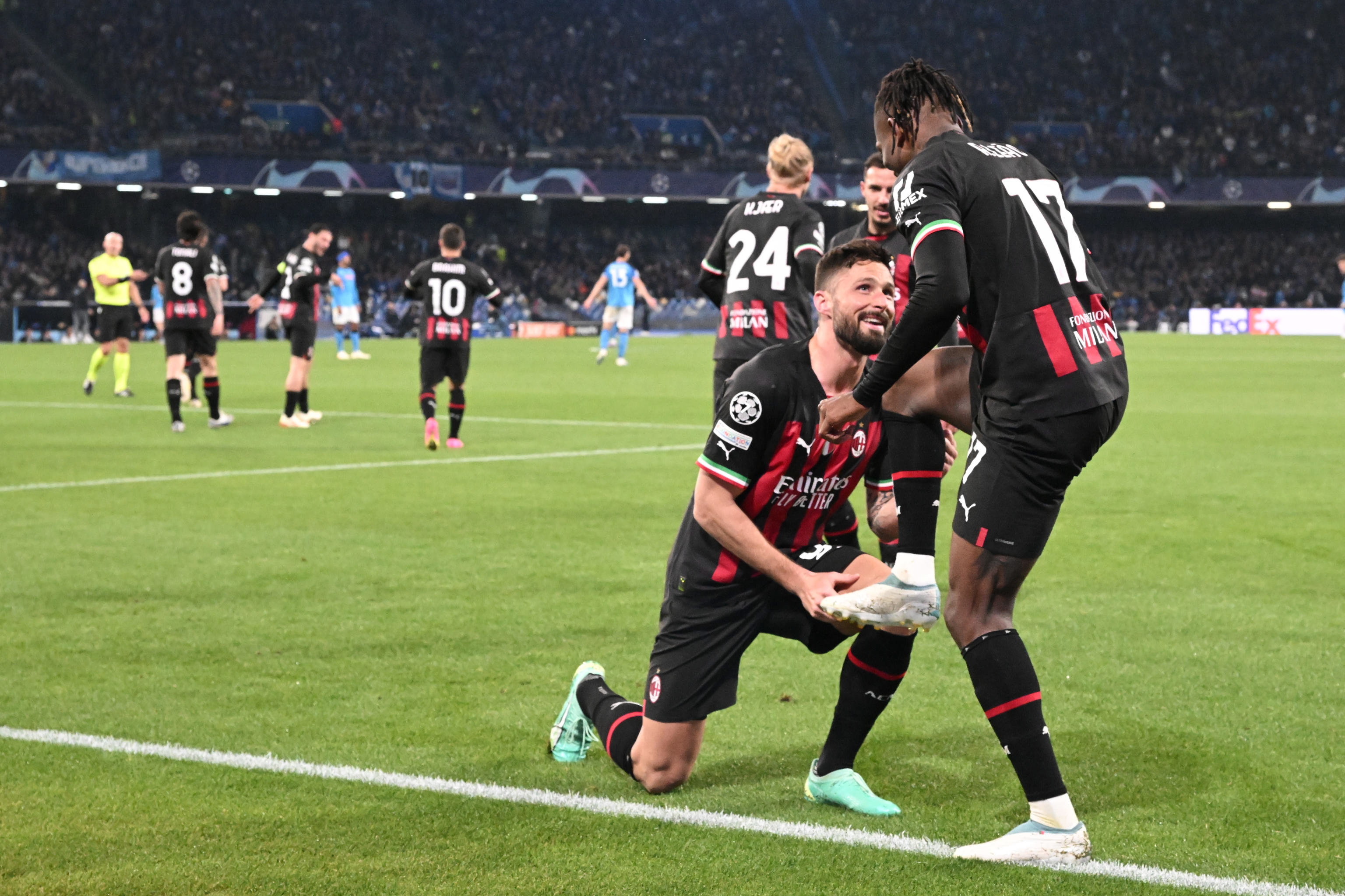 Champions League: Real Madrid y Milan a las semifinales