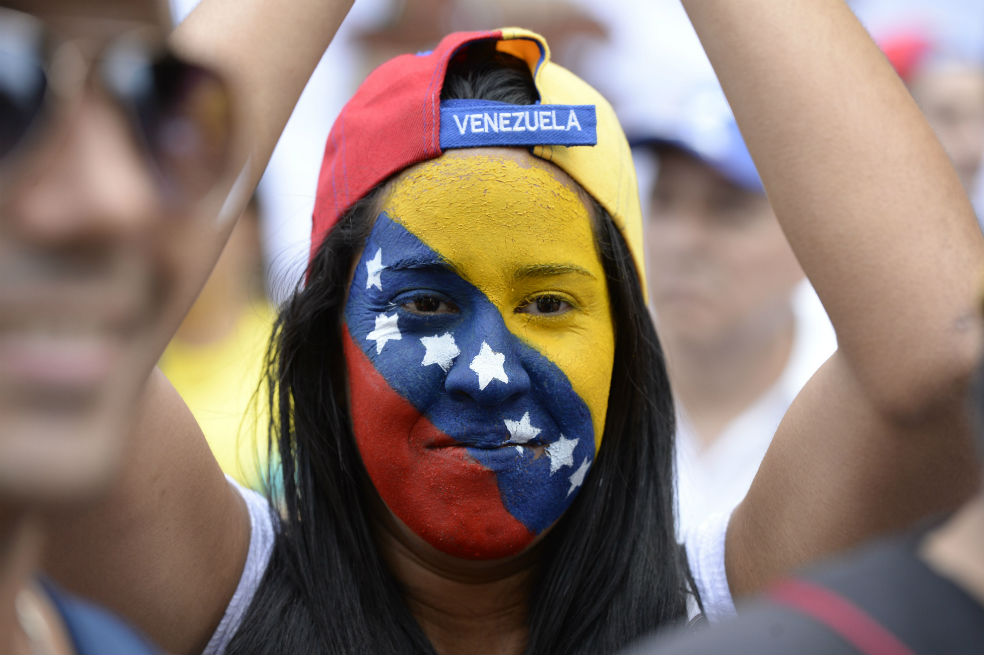 La gente que se está tomando las calles en Caracas