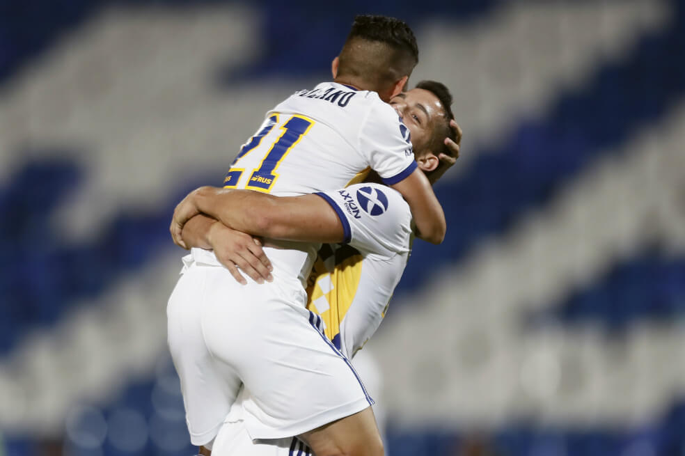 Gol de Campuzano en triunfo de Boca en la Copa Superliga de Argentina