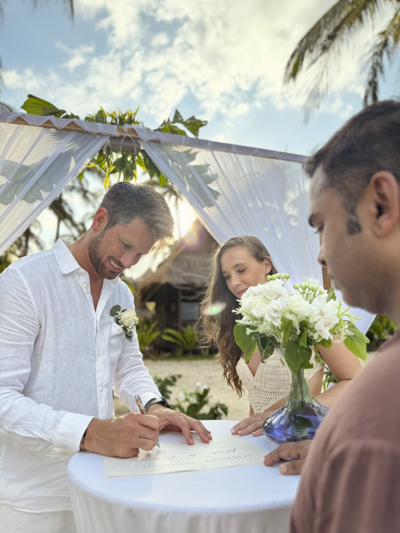 Boda de Camilo Vega en Filipinas