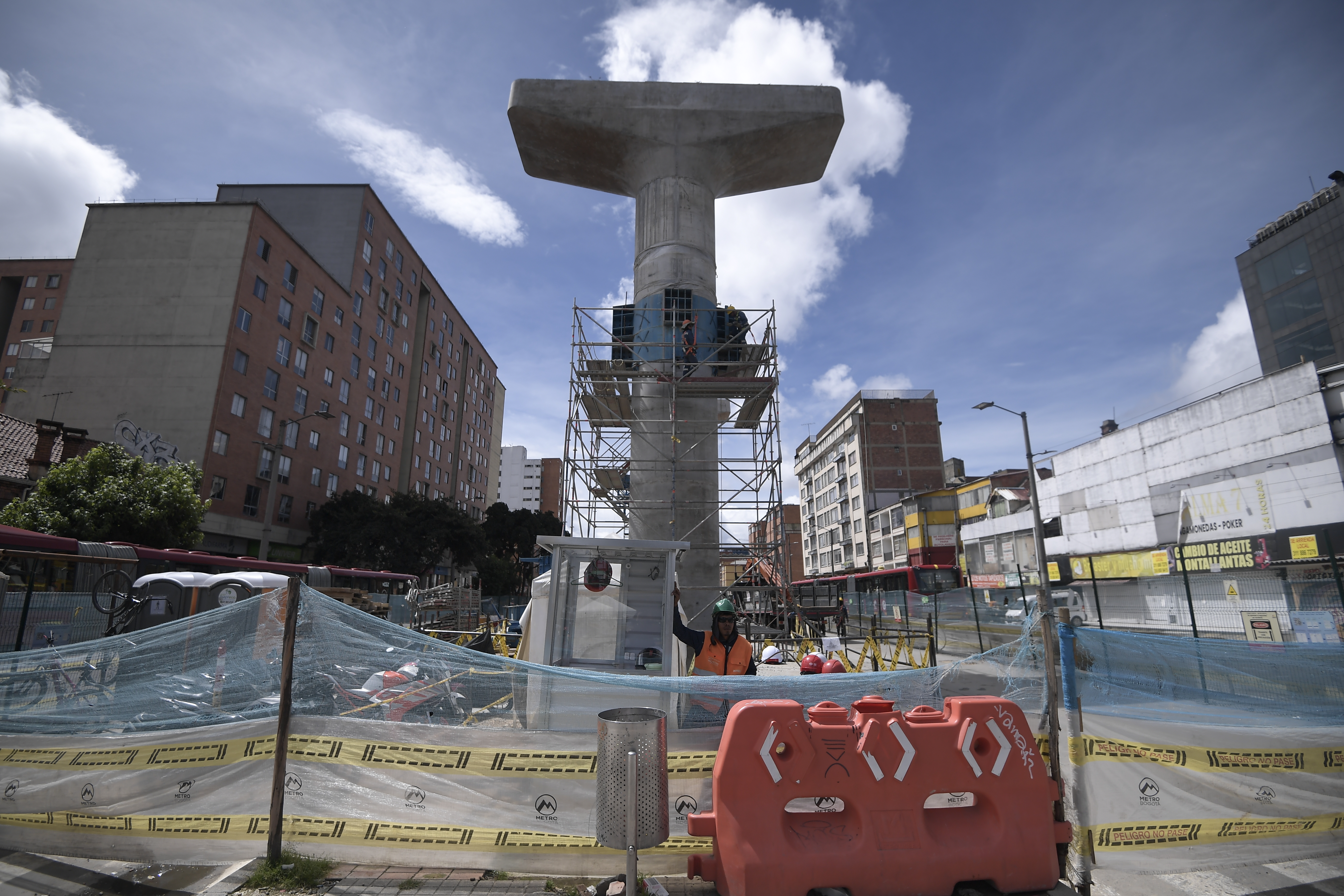 Transmilenio habilitará el sábado nueva estación temporal en Calle 57 con Caracas