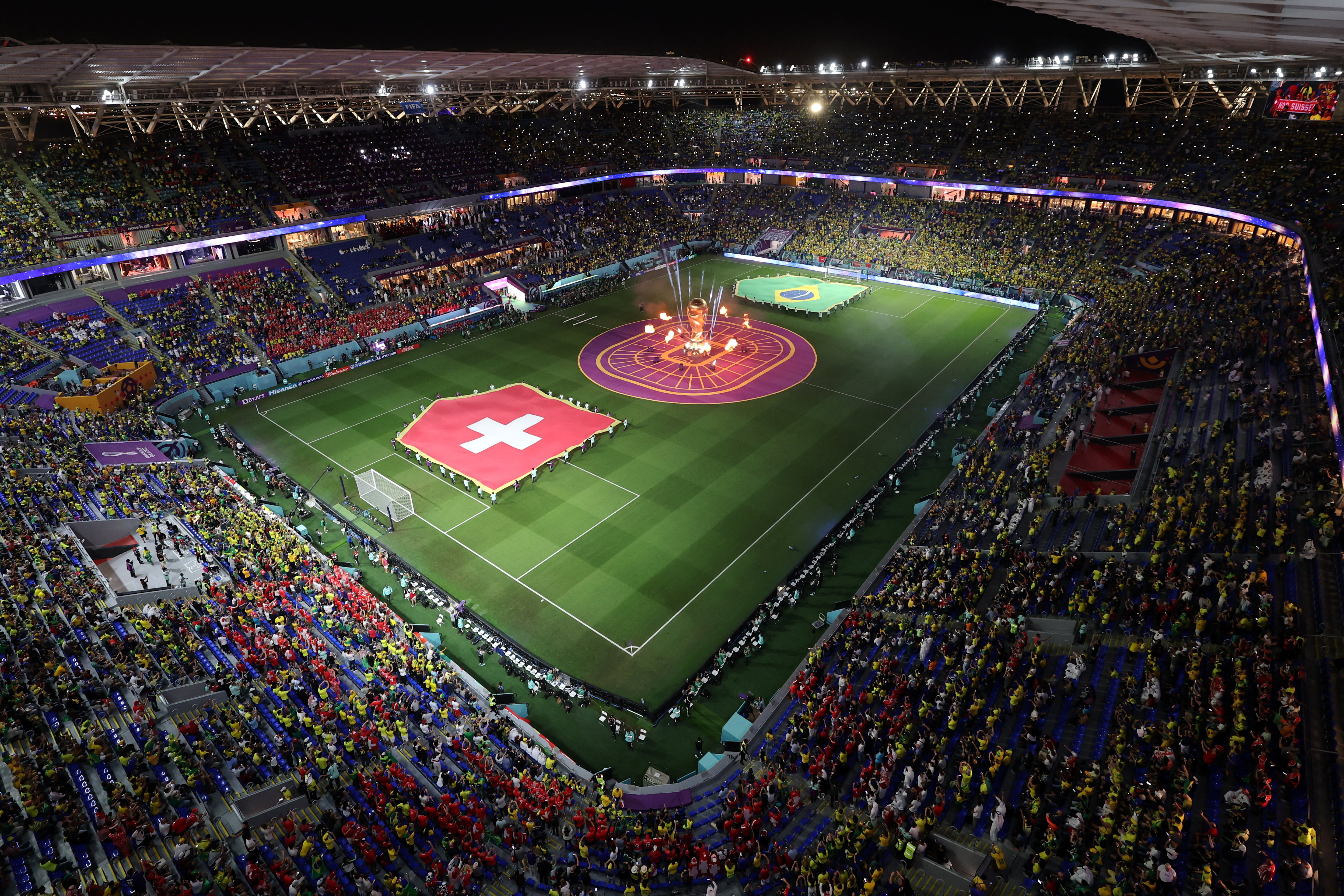 La asistencia media a los estadios del Mundial alcanza el 94 %