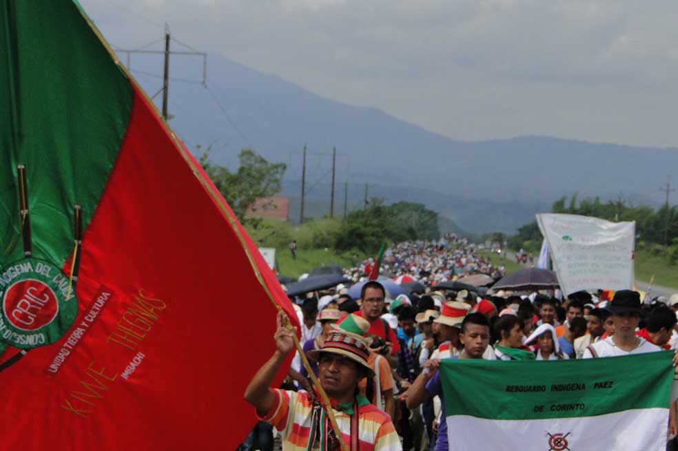 Las peticiones de la minga indígena