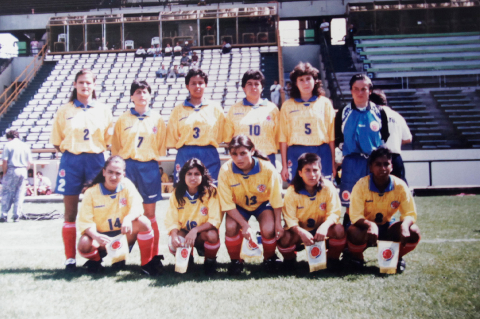 Las primeras mujeres en integrar la Selección Colombia.