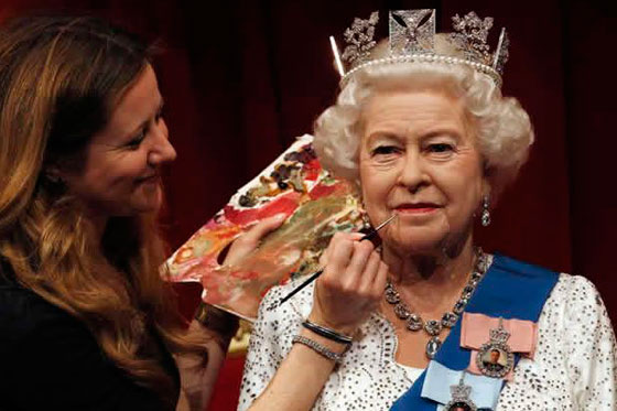Madame Tussauds desvela la estatua de cera de Isabel II por su Jubileo