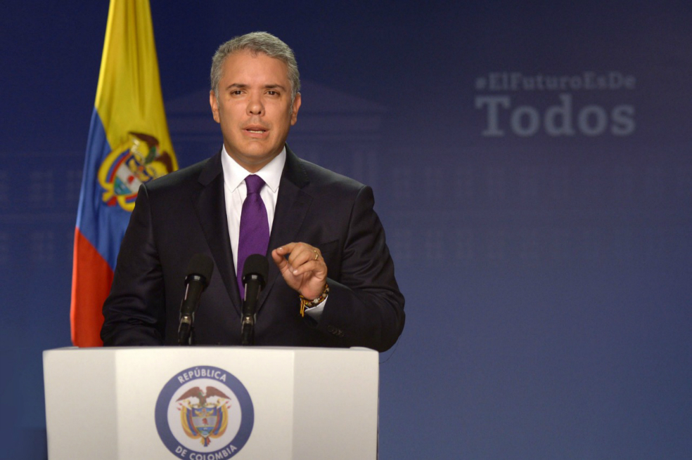 Duque convoca a las fuerzas políticas para promover lucha anticorrupción
