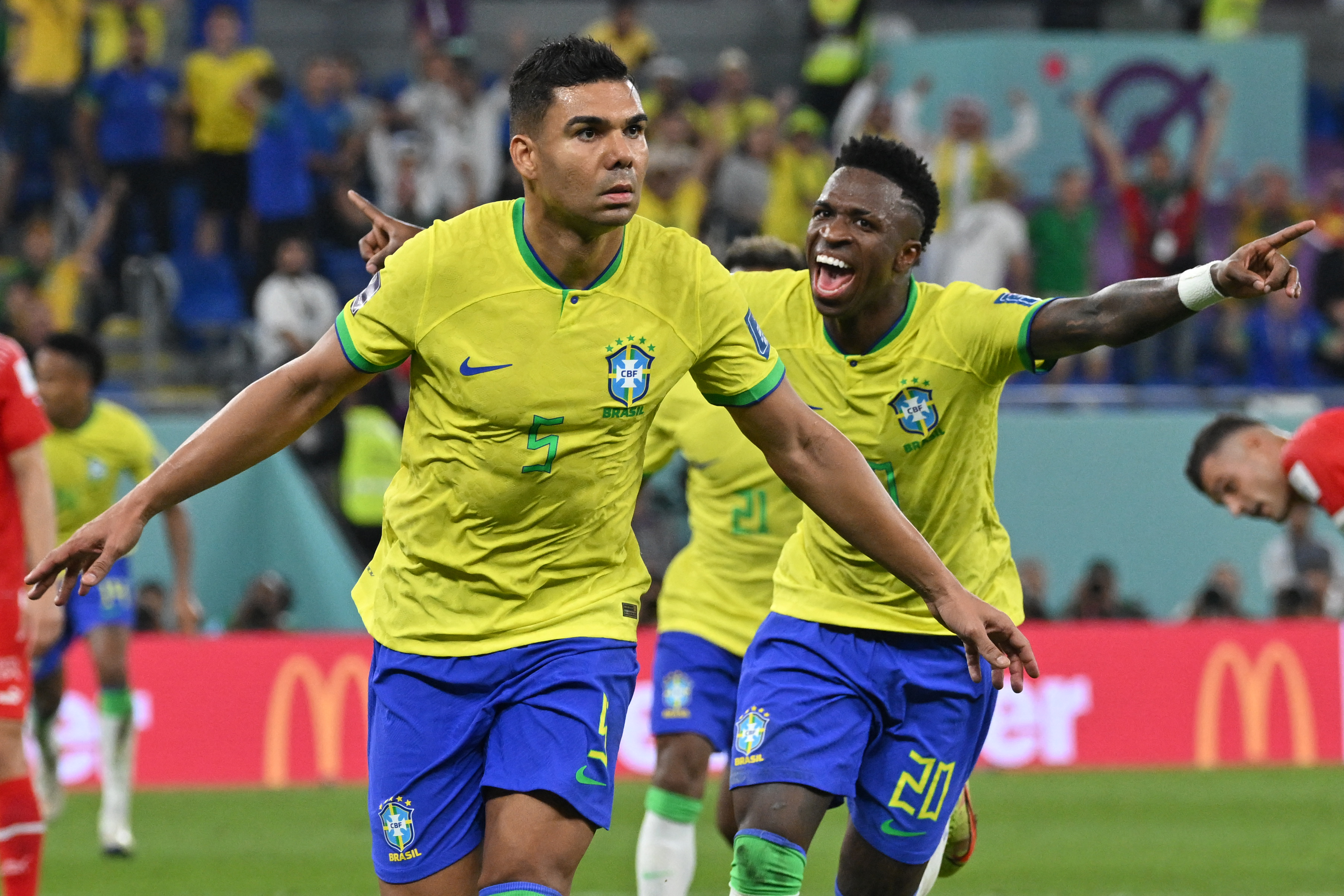 Brasil segunda clasificada, los mejores momentos de la “canarinha” frente a Suiza